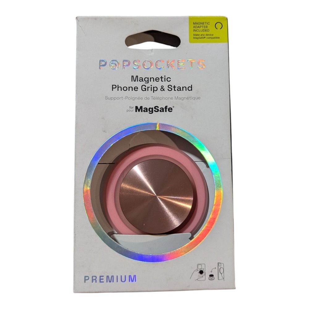 O6. PopSockets Magnetic MagSafe Phone Grip & Stand for‎ iPhone - Dusty Rose